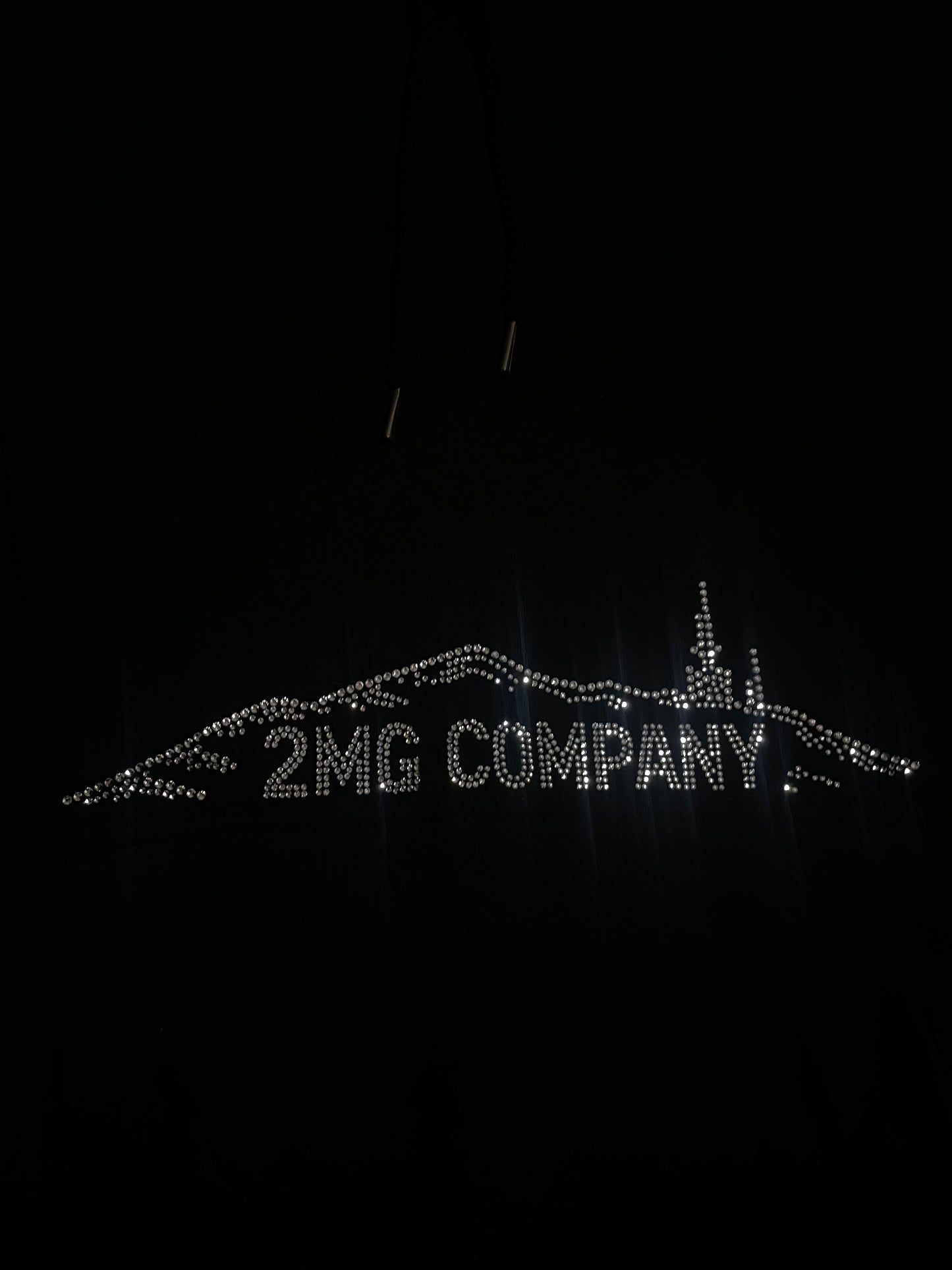 2MG Rhinestone Hoodie