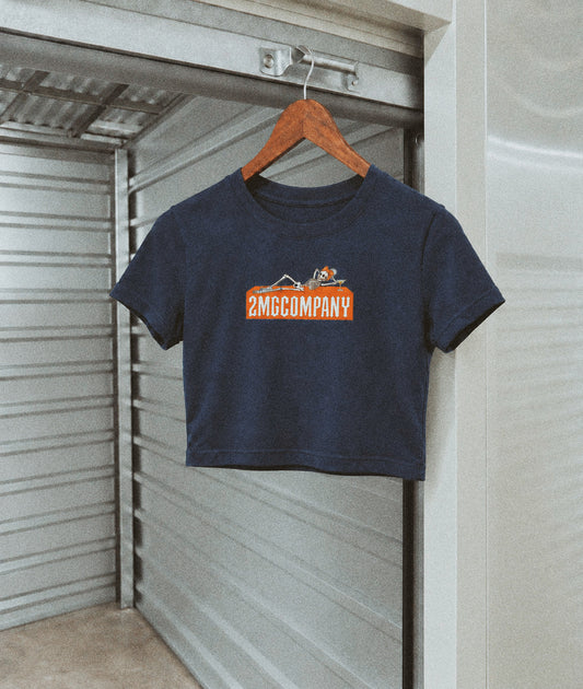 Skeleton Cropped Tee